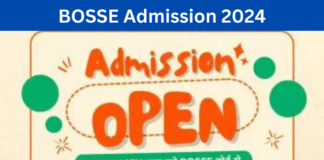BOSSE Admission 2024