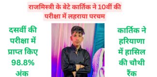 10th class result